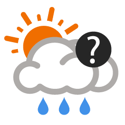 زخات أمطار رعدية